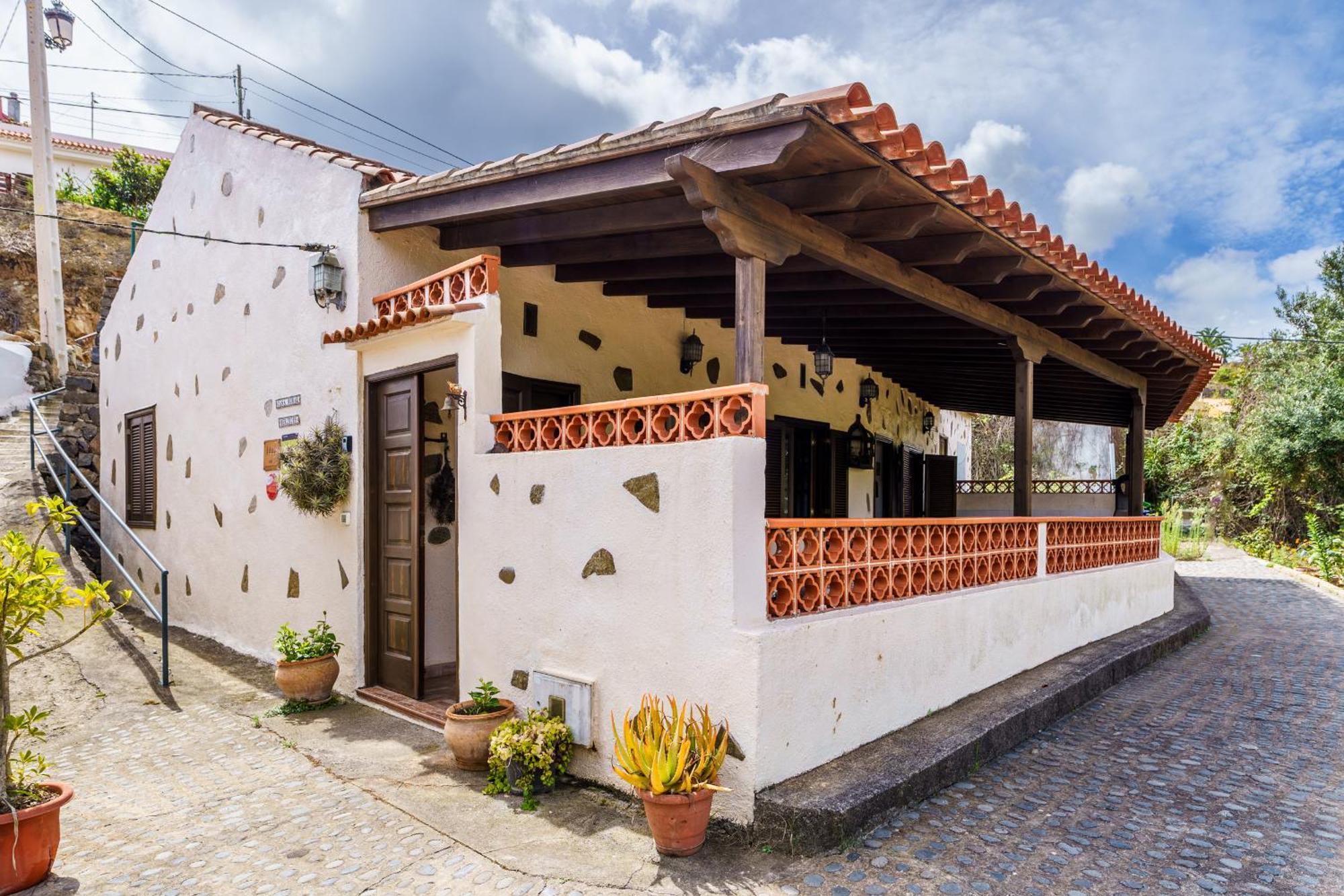 Rural House Mercedes-Solarium & Nature Views Agulo Ngoại thất bức ảnh